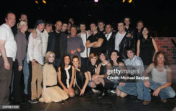 Roger Daltrey and cast members during The Who's Quadrophenia Dress Rehearsal - February 22, 2006 at SIR Studio in Los Angeles, California, United...