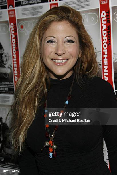 Princess Ann Claire during Quadrophenia Musical Theatre Performance at The Avalon in Hollywood, California, United States.