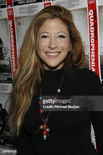 Princess Ann Claire during Quadrophenia Musical Theatre Performance at The Avalon in Hollywood, California, United States.