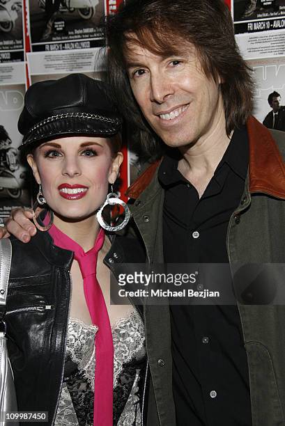Kat Kramer and David Brighton during Quadrophenia Musical Theatre Performance at The Avalon in Hollywood, California, United States.