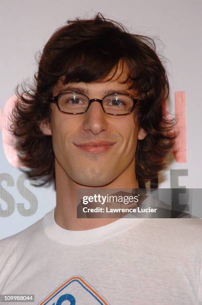 Andy Samberg during Cosmopolitan's 40th Birthday Bash at Skylight Studios in New York City, New York, United States.