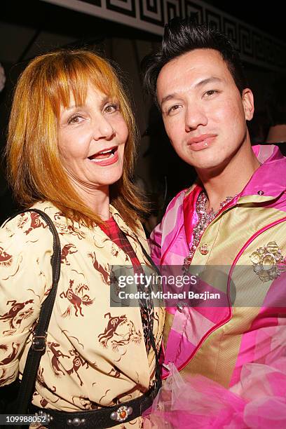 Janet Charlton and Bobby Trendy during Jelessy Collection Summer Party - August 17, 2005 in Hollywood, California, United States.