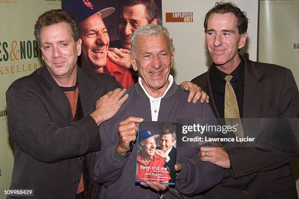 Jack Klugman with sons Adam Klugman and David Klugman