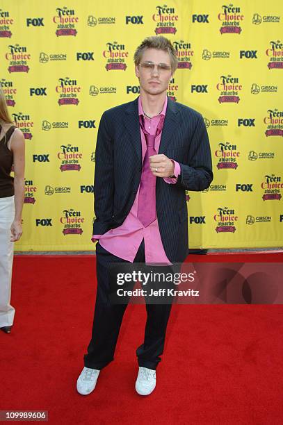 Chad Michael Murray during 2005 Teen Choice Awards - Arrivals at Gibson Amphitheater in Universal City, California, United States.