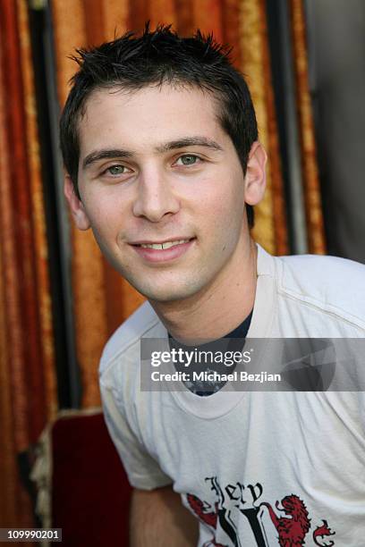 Justin Berfield at Henry III Generation during Henry III Generation at 2006 Silver Spoon Emmy Suite - Day 2 at Wattles Mansion in Los Angeles,...