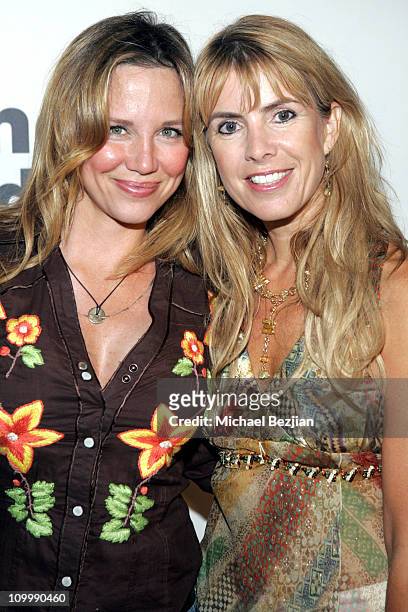Kari Whitman and Julia Verdin during Angeleno Magazine Presents A Night of LA Fashion at Element in Los Angeles, California, United States.