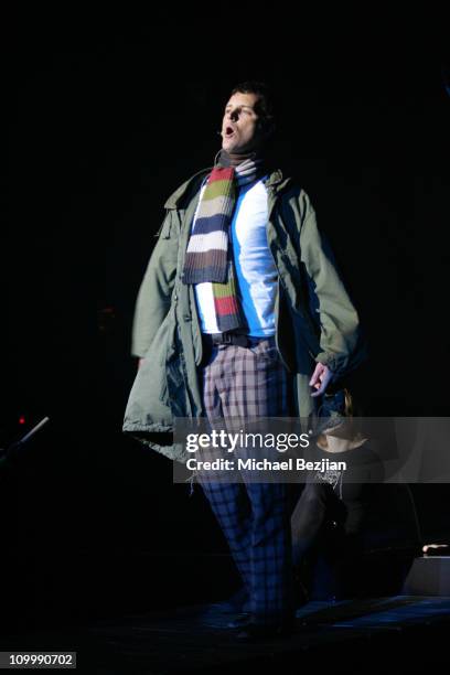 Stephen Shareaux during Quadrophenia Musical Theatre Performance at The Avalon in Hollywood, California, United States.