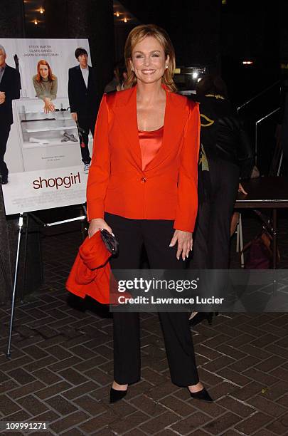 Phyllis George during Shopgirl New York City Premiere - Arrivals at Beekman Theater in New York City, New York, United States.