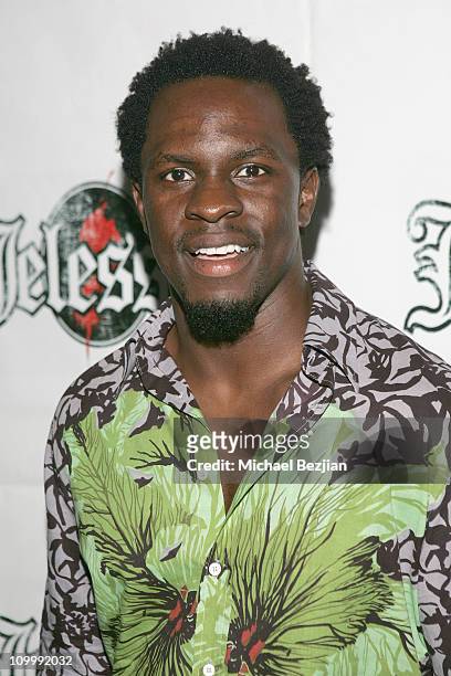 Gbenga Akinnagbe during Jelessy Collection Summer Party - August 17, 2005 in Hollywood, California, United States.