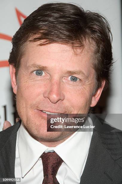 Michael J. Fox during A Funny Thing Happened on the Way to Cure Parkinson's A Benefit Evening for The Michael J. Fox Foundation for Parkinsons...