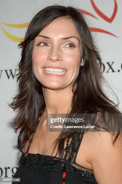 Famke Janssen during A Funny Thing Happened on the Way to Cure Parkinson's A Benefit Evening for The Michael J. Fox Foundation for Parkinsons...