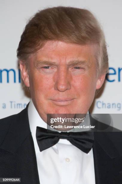 Donald Trump during The Smile Collection - Operation Smile's Annual Charity Dinner and Live Auction at Skylight Studios in New York, NY, United...