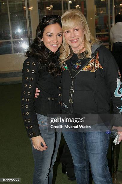 Marianela with Daphna Edwards Ziman during Children Uniting Nations/ACS NYC Day of the Child 2005 at Chelsea Piers in New York City, New York, United...