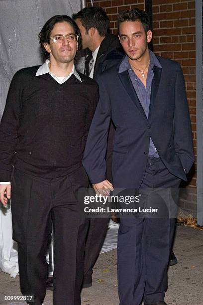 Marc Jacobs and boyfriend Jason Preston during Lauren Family Sighting in the West Village of New York City - November 10, 2005 at West Village in New...