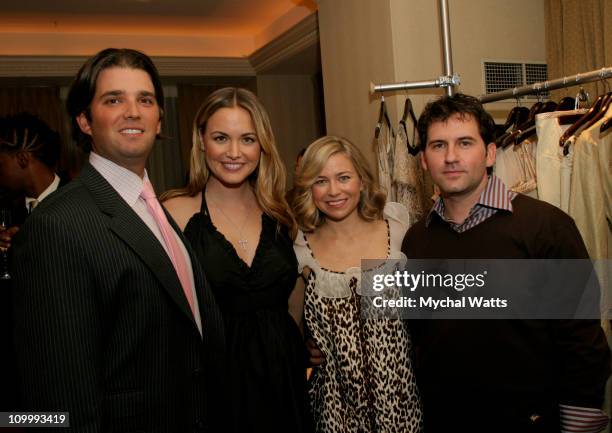 Donald Trump jr, Vanessa Trump, Julie Haus and Husband Jason Alkire