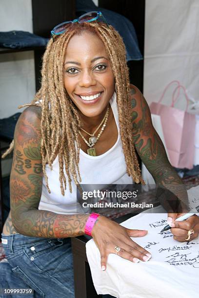 Debra Wilson at Henry III Generation during Henry III Generation at 2006 Silver Spoon Emmy Suite - Day 2 at Wattles Mansion in Los Angeles,...