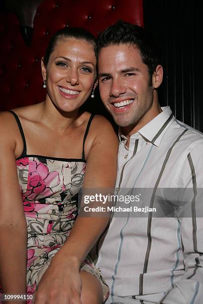 Jenna Lewis and Steven Hill during E! Entertainment Kill Reality Premiere in Los Angeles, California, United States.