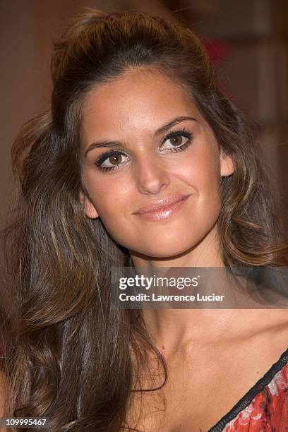 Izabel Goulart during Victoria's Secret Valentine's Day Shopping Tips and Favorite Gifts - February 9, 2006 at Victoria's Secret Herald Square in New...
