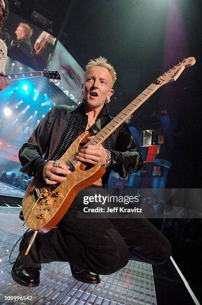 Phil Collen of Def Leppard during 2006 VH1 Rock Honors - Show at Mandalay Bay Hotel and Casino in Las Vegas, Nevada, United States.