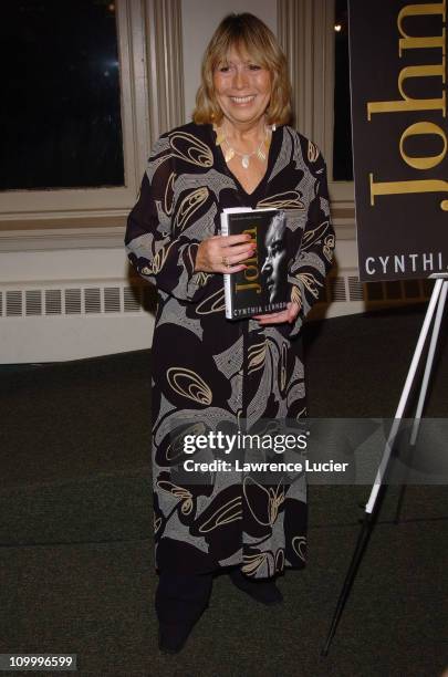 Cynthia Lennon during Cynthia Lennon Signs Her Book John at Barnes & Noble in New York City - October 4, 2005 at Barnes & Noble Union Square in New...