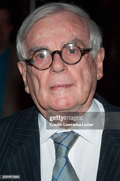 Dominick Dunne during United 93 New York Premiere - Arrivals at Ziegfeld Theater in New York City, New York, United States.