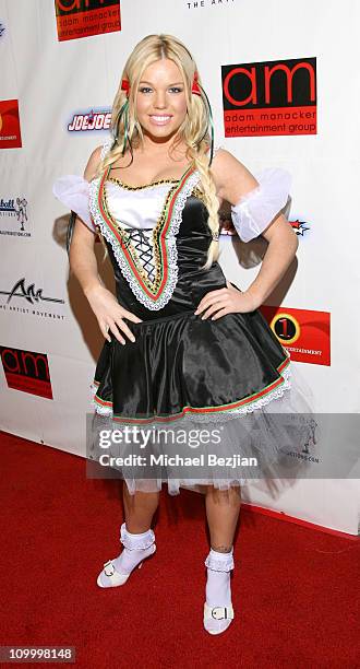 Colleen Shannon during Dave Navarro's Halloween Lingerie and Costume Ball at The Highlands in Hollywood, Califonia, United States.