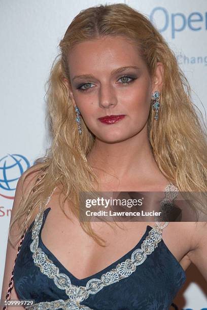 Lydia Hearst during The Smile Collection - Operation Smile's Annual Charity Dinner and Live Auction at Skylight Studios in New York, NY, United...