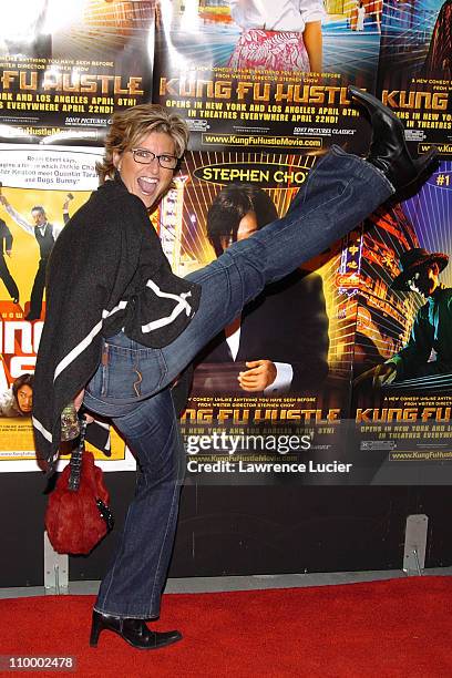 Ashleigh Banfield during New York Premiere of Kung Fu Hustle at Ziegfeld Theater in New York City, New York, United States.