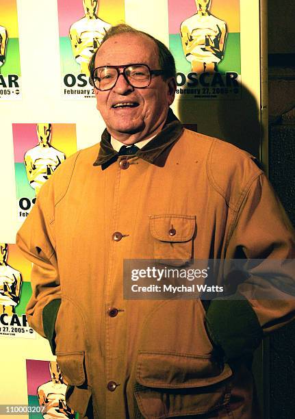 Sidney Lumet during The 77th Annual Acedemy Awards - New York Celebration for Director Sidney Lumet's Honorary Academy Award at Arabelle at The Plaza...