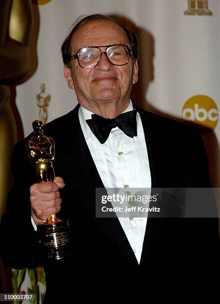 Sidney Lumet, recipient of the Honorary Oscar during The 77th Annual Academy Awards - Press Room at Kodak Theatre in Los Angeles, California, United...