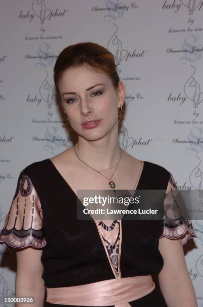 Diane Neal during Olympus Fashion Week Fall 2005 - Baby Phat - Arrivals at Skylight Studio in New York City, New York, United States.