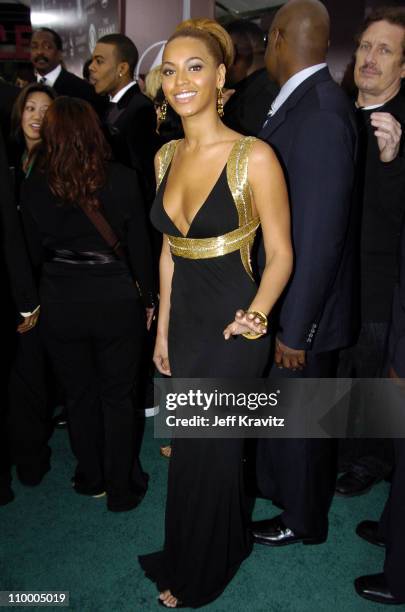 Beyonce during The 47th Annual GRAMMY Awards - Arrivals at Staples Center in Los Angeles, California, United States.