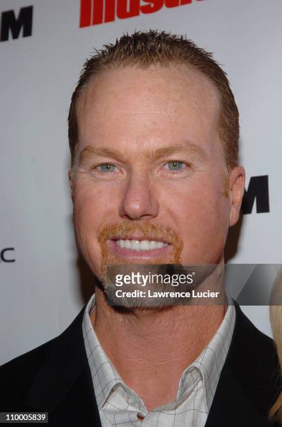 Mark McGwire during Sports Illustrated 2005 Swimsuit Issue - Press Conference at AER Lounge in New York City, New York, United States.