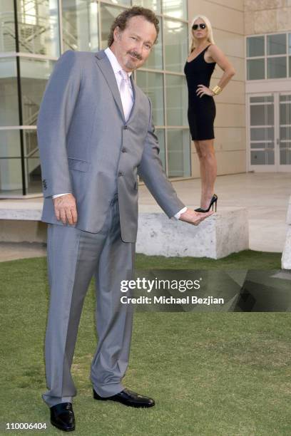 Randy Quaid and Evi Quaid during Photo Session with Randy Quaid - Screening of Goya's Ghost at Getty Center in Los Angeles, California, United States.