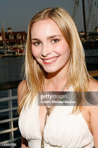 Actress Amy Castle attends Jillian Clare's Sweet 16 Charity Benefit on July 25, 2008 in Long Beach, California.