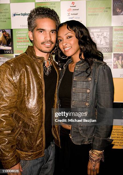 Sol Aponte and Jennia Fredrique attend Windows Presents Musicology 101 To Benefit VH1's Save The Music Foundation at the Hard Rock Cafe on March 16,...