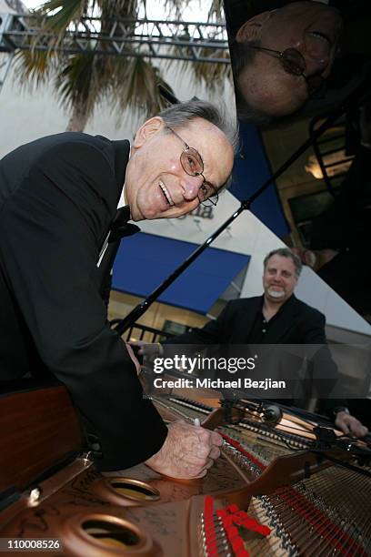 Hal David during City of Beverly Hills Honors Fashion Icon and Giorgio Founder Fred Hayman at Black Tie Gala at Dayton Way in Beverly Hills,...