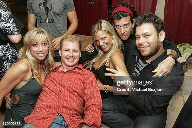 Scott Steel and guests during Grand Opening of Empress Restaurant in Los Angeles at Empress Restaurant in West Hollywood, California, United States.