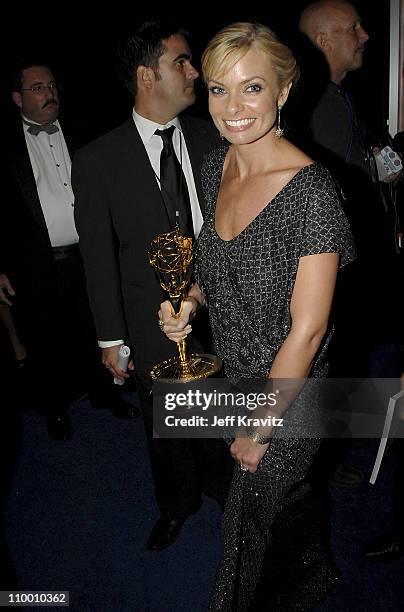 Actress Jaime Pressly attends the 59th Annual Emmy Awards Governors Ball on September 16th, 2007 in Los Angeles, California.