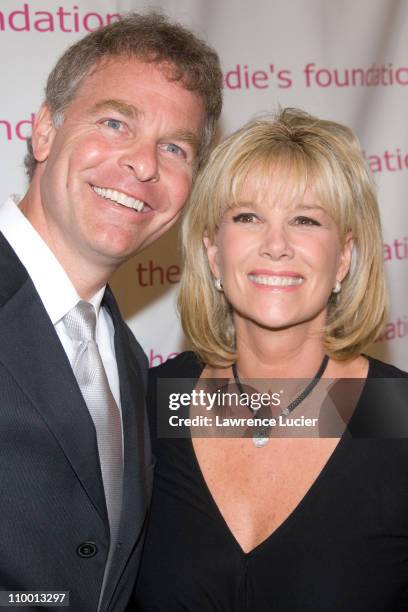 Jeff Konigsberg and Joan Lunden during The Candie's Foundation Presents Its 4th Annual Event To Prevent Benefit at Cipriani 42nd Street in New York...