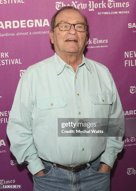 Director Sidney Lumet attends the 45th New York Film Festival press conference for Before the Devil Knows You're Dead on September 19, 2007 in New...