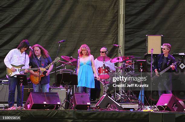 Phil Lesh and Friends performs on the Odeum Stage during the Rothbury Music Festival 08 on July 6, 2008 in Rothbury, Michigan.