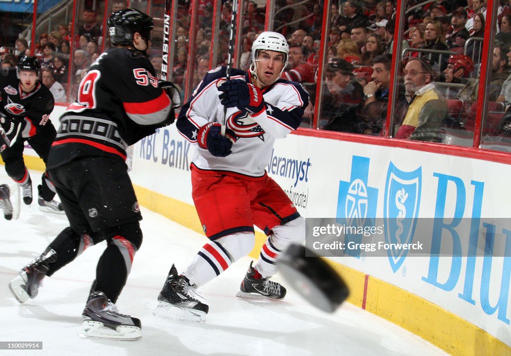 Columbus Blue Jackets v Carolina Hurricanes