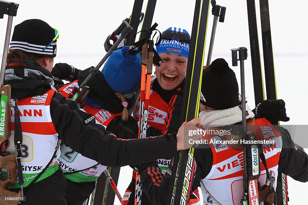 IBU Biathlon World Championships - Women's Relay