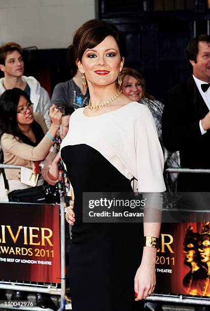 Actress Rachel Sterling attends The Olivier Awards 2011 at Theatre Royal on March 13, 2011 in London, England.