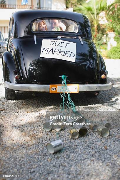 249 Auto Just Married Bilder und Fotos - Getty Images