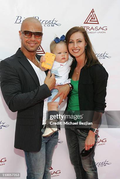 Joey Lawrence and family during 2007 CARE Awards Presented by the Bizparentz Foundation at Universal Studios Hollywood in Universal City, CA, United...