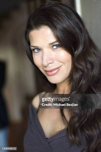 Adrienne Janic during Beauty Cafe Series 2007 Oscars Retreat in Los Angeles, California, United States.