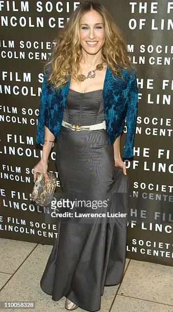 Sarah Jessica Parker during The Film Society Of Lincoln Center 34th Gala Tribute to Diane Keaton, Red Carpet Arrivals at Avery Fisher Hall at Lincoln...