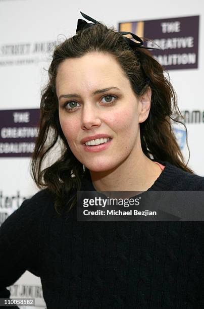 Ione Skye during 2007 Park City - The Wall Street Journal Weekend Edition Presents Creative Coalition Mentor Sessions at Cafe Brilliant in Park City,...